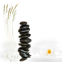 Fototapeta na wymiar Kamień Abstract Zen Spa