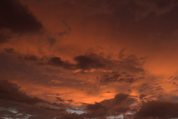 Fototapeta premium Spectacular Sunset