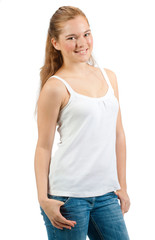 Obraz premium Caucasian Teenager