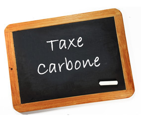Obraz premium Taxe carbone