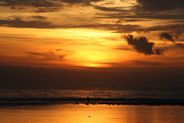 sunset sea - 15231573