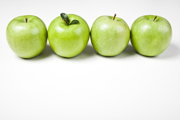 Beautiful green apple