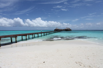 Steg zur Ruhe - Malediven - Runway to relaxation - Maldives