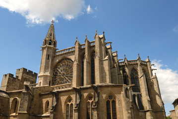 Fototapeta na wymiar cathédrale saint-nazaire et saint celse