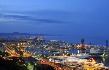 Obraz premium barcelona harbour 2