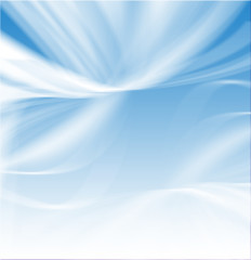 Abstract White and Blue