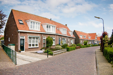 Fototapeta na wymiar Traditional village at Holland.