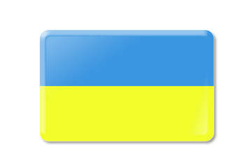 Ukrainebutton rechteckig