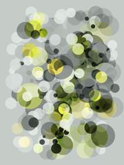 Abstract color circles vector background