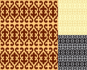 Ancient ornamental seamless vector pattern