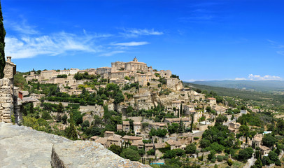 Fototapeta premium panorama de gordes