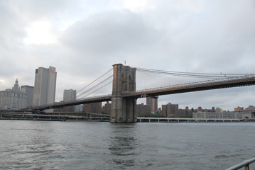 Fototapeta na wymiar ponte di brooklyn
