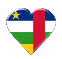 Fototapeta premium Icon of Central African Republic