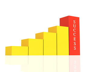 Fototapeta premium 3d diagram