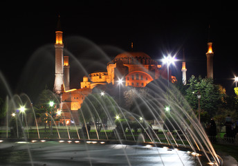 Haghia Sophia Church in Istanbul, Turkey