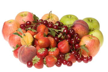 Fresh berries and fruits