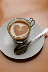 corazon de café
