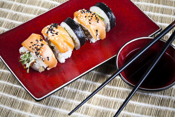 Set of sushi