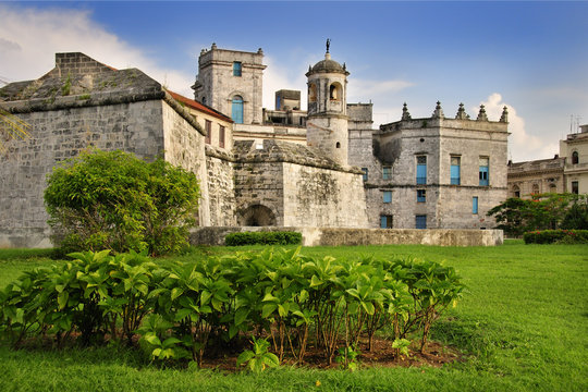 Royal Force castle in Old Havana