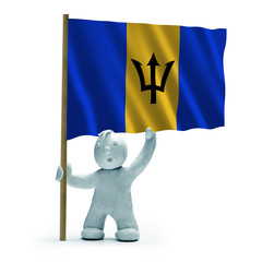 Barbados Flagge flag