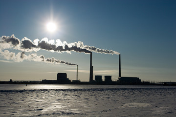 The smoke