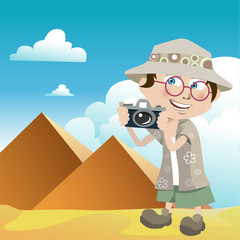 tourist guy (pyramids)