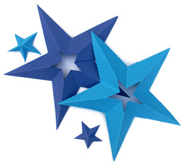 des &eacute;toiles d&eacute;coup&eacute;es