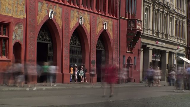 Basel rotes Rathaus