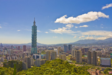 Fototapeta premium Taipei scene