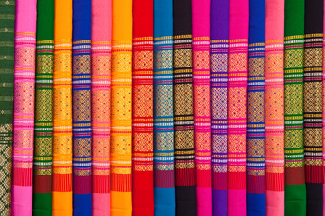 Patterns of native Thai textiles