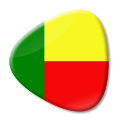 Fototapeta premium Beninbutton dreieckig