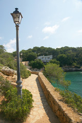 Weg an der cala Figuera