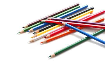 pencils isolated