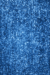 Obraz premium abstract defocused circle blue night sky background