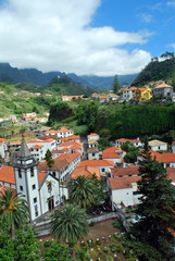 Naklejka na ściany i meble Wieś Sao Vicente