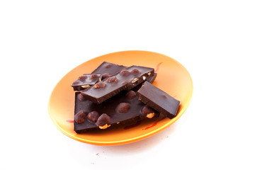 Chocolate with nuts