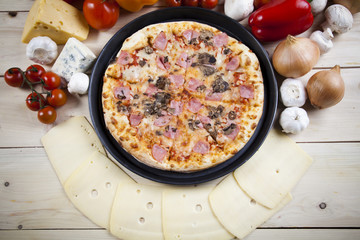 Pizza background