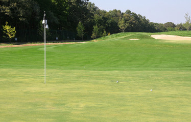 Obraz premium golf field