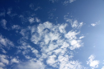 Sky with clouds