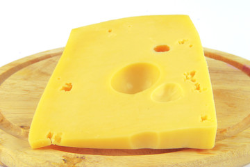 yellow cheese chunk
