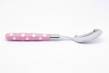 Pink spoon