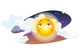 Naklejka premium moon