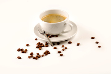 Eine Tasse Kaffe