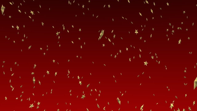 christmas gold stars