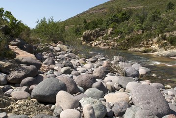 fleuve Le Fango,  Galéria, haute Corse