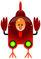 robot poulet