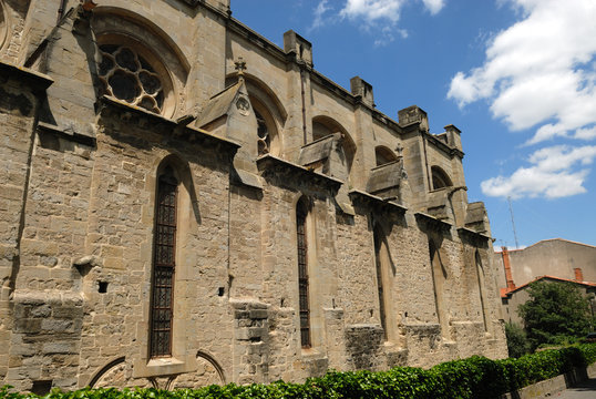 cath&eacute;drale saint-Michel, carcassonne