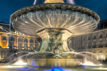 Fuente de las tres gracias, Bordeaux (France)