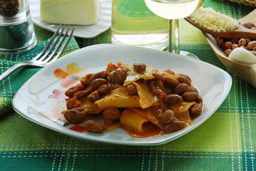 Maltagliati con fagioli - Primi piatti lombardia