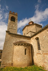 Fototapeta na wymiar Cathedral in tuscany